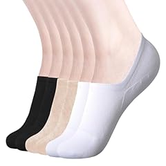 6 Pair-black,beige,white