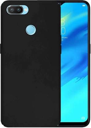 HOBBYTRONICS Slim Profile and Fine Edges Back Cover for Realme U1 (Black)