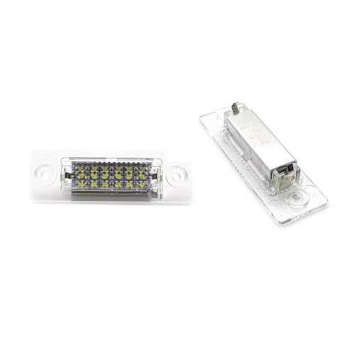 Luz de matrícula fundida en VW Caddy III solución de recambio directo y seguro