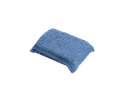 Image of Miracle Microfiber Scrubbing Sponge, Blue Extra Scrubbing Power Sponge for Kitchen, Sink, Pot, Pan and Dish Washing, Super Absorbent and Rapid Drying, 6-Pack, Blue by Superio