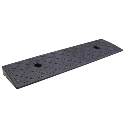 Rampas for automóviles Rampa de Entrada Entrada Servicio Pesado Estera Inclinada for escalones Garaje Robusta y versátil for Camiones Scooters para Garaje Acera(50cm*13cm*3cm)