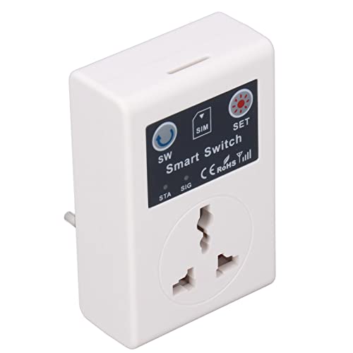 Smart Socket 10A GSM Smart Socket Telefono Telecomando Spina UE Universale 110-220 V wireless per elettrodomestici da ufficio