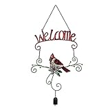 Sunset Vista Designs Cardinal Welcome Sign