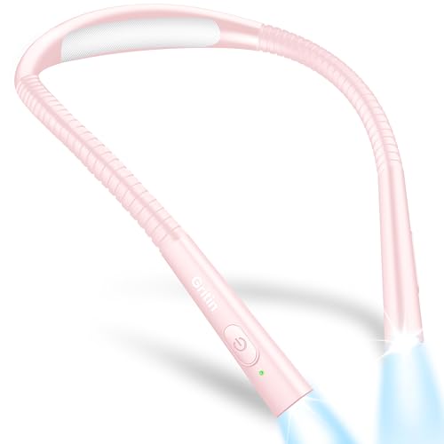 Image of Gritin Book Light, Eye Caring 4-Color&5-Brightness Neck Light Reading Light