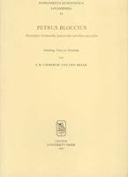 Petrus Bloccius: Praecepta formandis puerorum moribus perutilia 9061864356 Book Cover
