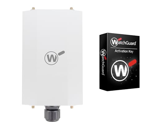 Image of WatchGuard AP332CR - Wi-Fi 6 Indoor /Outdoor Access Point - 802.11ax - WPA3-2x2 Radio, 4 Ext. Antennas - IP67-Rated - Includes 1-YR Standard Wi-Fi Management License (WGA332000 + WGA33222101)