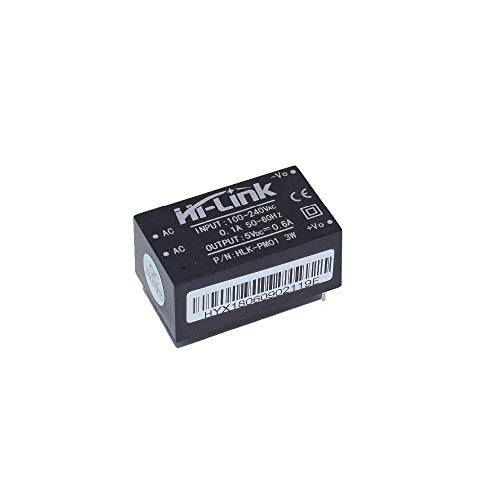 Image of CentIoT - Hi-Link AC-DC 220V to 5V mini power supply module - intelligent household SMPS switch mode power supply module (HLK-PM01 5V 3W)