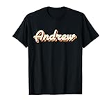 Andrew Gifts Idea Retro First Name Vintage Andrew T-Shirt