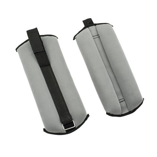 Baoblaze 2 Pesas de Ejercicio con Correa Ajustable, para Actividades en Casa, Gris 4 kg