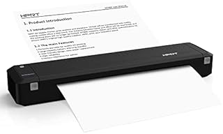 HPRT Thermal Transfer Portable Printer MT800 2.0 Support 8.5