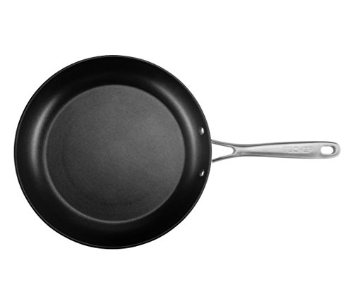 Techef - Onyx Collection 12-Inch Nonstick Frying Pan Skillet, Pfoa-Free, Dishwasher Oven Safe, Stainless Steel Handle, Induction-Ready, Made In Korea (12-Inch) #TOP3