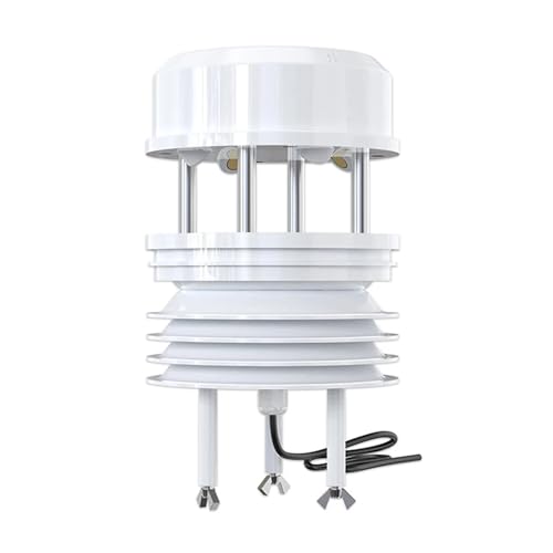 Ultrasonic Wind Speed Wind Direction Sensor Light Temperature Humidity Atmospheric Pressure CO2 Transmitter Weather Station(Style 6)