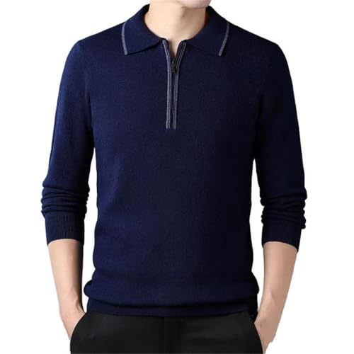 Wool Men Turtdown Collar Knit Jumpers Thick Basic Warm Autumn Winter Outwear Tops Sweater2