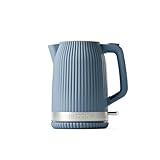 Guzzini, Sous Chef, Bollitore Elettrico, 1,7 L, Spegnimento Automatico, Filtro Anticalcare, Base 360°, Protezione Boil-Dry (Navy Blue)