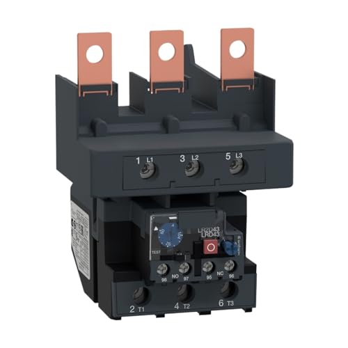 Relais de surcharge LRD43 LRD4365 thermique triphasé ajustement ampèremètre
