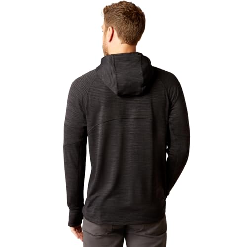 Ariat Men's Rebar Gridwork Hoodie, Black, Medium2