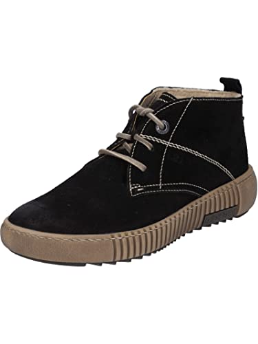 Josef Seibel Damen Schnürstiefeletten Maren 02,Weite G (Normal),Wechselfußbett,uebergangsschuhe,uebergangsstiefel,warm,schwarz,43 EU