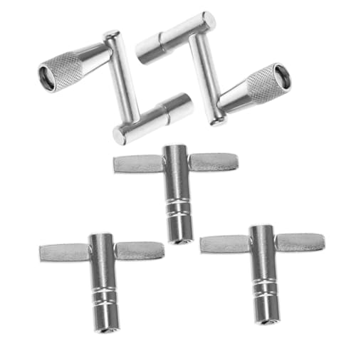 HEMOTON Drum Tuning Tool Kit Universal Drum Key Ratchet for Beginners Repairers Drummers
