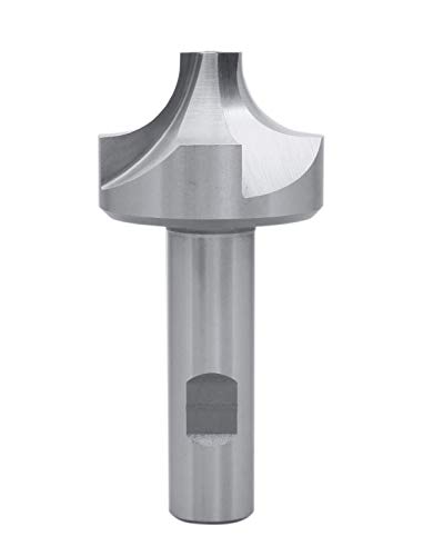 Image of Accusize Industrial Tools 5 /8'', H.S.S. Corner Rounding End Mills, 3 /4'' Shank Dia, 1-15 /16'' Cutter Dia, 4'' Overall Length, 1011-5834 | H.S.S. Corner Rounding End Mills, 3 /4 inch Shank, 1-15 /16 inch Cutter Dia, 4 inch Overall Length