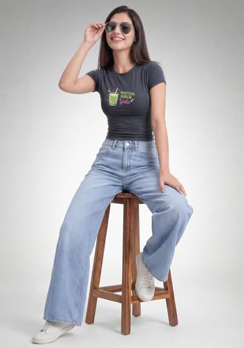 Image of Wear Your Opinion Women's Fitted Top Summer Printed Tshirt Cuddle Baby Tees Short Sleeve 220 GSM Soft Fabric