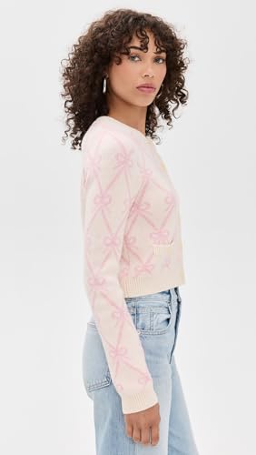 LOVESHACKFANCY Women's Veronika Cardigan4