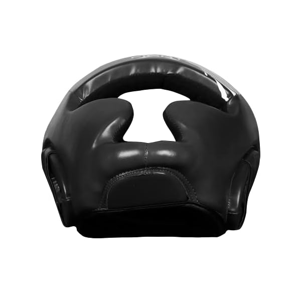 FightX-Boxing-Headgear-for-Boxers-MMA-Training-Equipment-Set-for-Youth-Boxing-Headguard-Synthetic-Leather-Muaythai-Kickboxing-Sparring-Helmet-Fighting-Headgear-HeadGuard-Protector-for-Men-Women FightX Boxing Headgear for Boxers MMA Training Equipment Set for Youth Boxing Headguard Synthetic Leather Muaythai Kickboxing UFC Sparring Fighting Headgear for Men & Women (Black, L/XL)