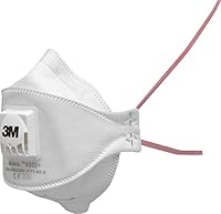 3M™ Aura™ Partikelmaske, FFP3, mit Ventil, 9332+, 10 Masken pro Packung