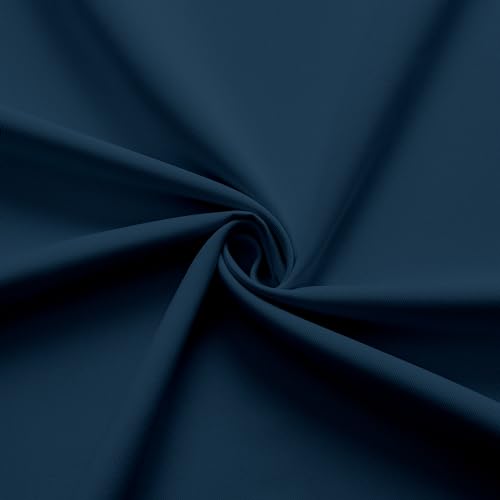 Rideaux occultants bleu marine 132x304 cm isolants Joydeco pour salon - 6