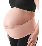Momcozy Belly Bands for Pregnant Women, One-Piece & Portable Pregnancy Belly Band with Ergonest B...