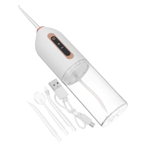 Hydropulseur portable rechargeable avec réservoir télescopique pour soin buccal