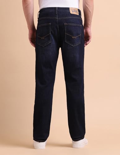 Image of U.S. Polo ASSN. Denim Jeans for Men - Slim Straight Fit, Mens Jeans for Office & Regular Wear