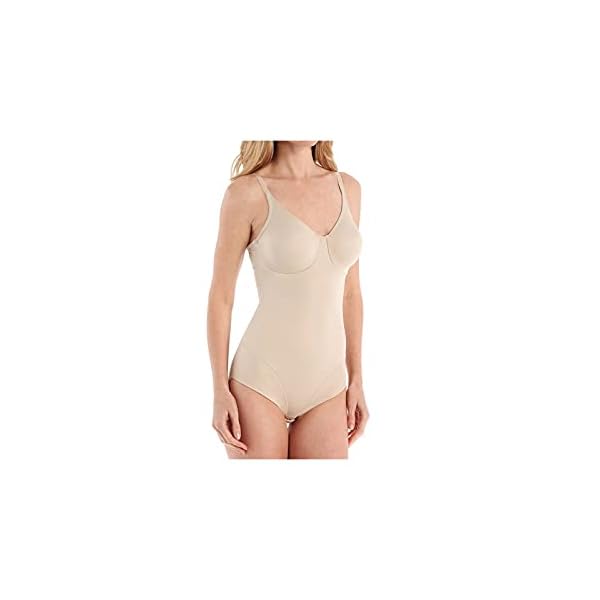 Miraclesuit-womens-Extra-Firm-Comfort-Leg-Smooth-Molded-Cup-Bodybriefer Miraclesuit Shapewear Women's Extra Firm Comfort Leg Smooth Molded Cup BodyBriefer, Nude,42C