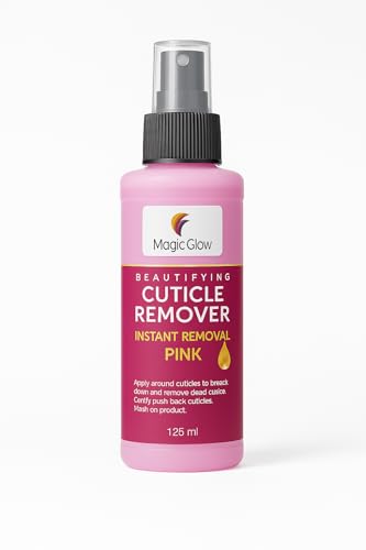 Cuticle Softener And Remover For Nail Art Remover Instant Strengthening Cleaning Care Manicure Pedicure Nail-Guard (125Ml Pink)