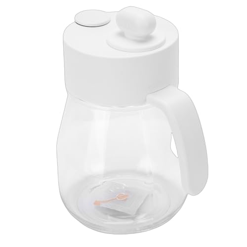 SENECESLI Botella Dispensadora de Aceite, Pulverizador de Aceite de Oliva de Vidrio por Gravedad a Prueba de Fugas para Cocina, Capacidad de 1000ML, Ergonómico para Barbacoas Al Aire Libre