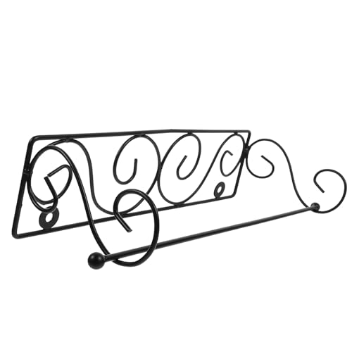 HOMOCONO 壁掛けペーパーホルダー 工業風シンプルデザイン トイレットペーパー収納ラック 多機能浴室用 紙タオルハンガー 家 ホテル対応