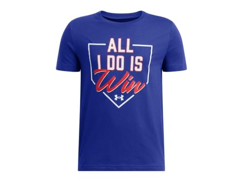 Under Armour Boys Win UA Baseball Short Sleeve Apparel - Recycled Fabric