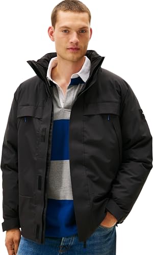 Tommy Hilfiger Men's Tech Padded Windbreaker with Stand Collar