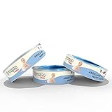 Tisego T-Baby Nachfüllkassetten kompatibel mit Angelcare & Litter Locker II Windeleimer | 3er Pack | Lavendelduft | Windelentsorgungssystem Nachfüllpack