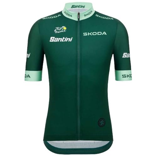 Santini Tour De France Green 2025 Short Sleeve Jersey S