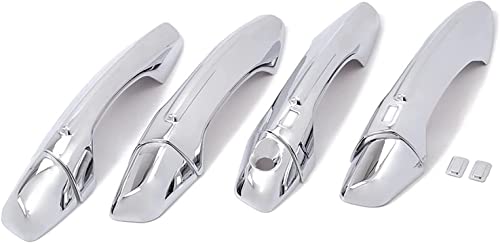 Protector de manija de puerta de coche, Protector de la cubierta de la manija de la puerta del coche for Hyundai Grand Santa Fe 2013 2014 2015, cubierta de las manijas de las puertas exteriores embell