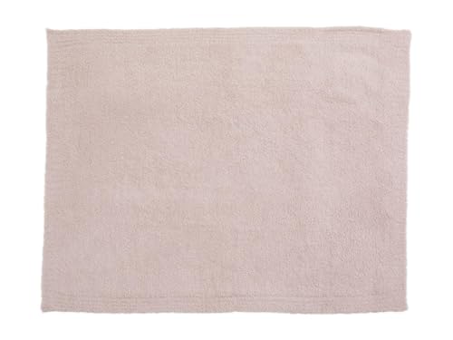 Image of Barefoot Dreams CozyChic Stroller Blanket, Faded Rose, 30 inchx40 inch