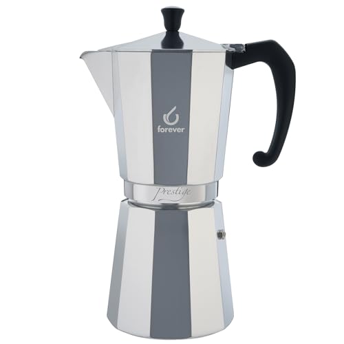 KAUFGUT - Caffettiera In Alluminio Miss Moka Prestige Forever - 2 Tazze