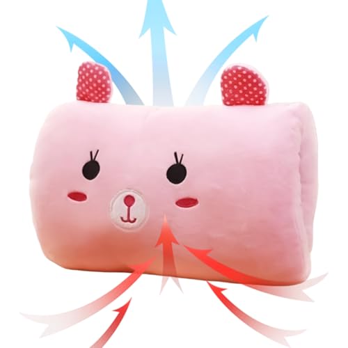 Wuvfojca Cojín de mano de peluche | Manga Calentadora de manos en forma de conejo de peluche – Cojín decorativo | para clase en la escuela y en el hogar durante viajes por clima frío de invierno con Wuvfojca Cojín de mano de peluche | Manga Calentadora de manos en forma de conejo de peluche – Cojín decorativo | para clase en la escuela y en el hogar durante viajes por clima frío de invierno con
