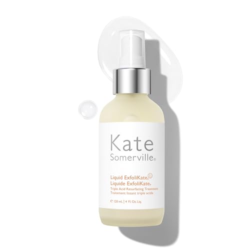 Kate Somerville Liquid ExfoliKate – Overnight Toner with Triple Acid, Exfoliating Treatment with AHA, Smooths Skin and Minimises Pores, 120 mL