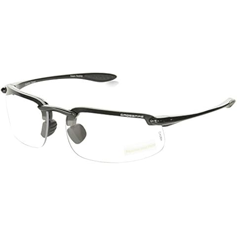 Radians ES4 Bifocal Safety Eyewear - Pearl Gray Frame - Clear Lens - 1.5 Diopter Cover