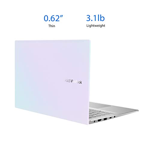 ASUS-VivoBook-S14-S433-Thin-and-Light-Laptop-14-FHD-Display-Intel-Core-i5-1135G7-CPU-8GB-DDR4-RAM-512GB-SSD-Thunderbolt-3-Wi-Fi-6-Windows-10-AI-Noise-Cancellation-Dreamy-White-S433EA-DH51