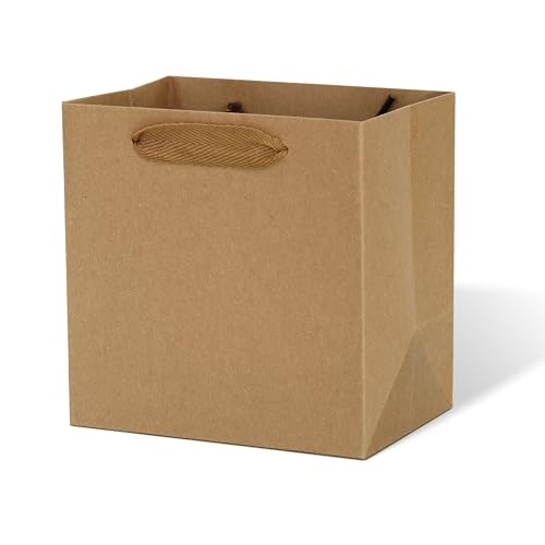 Sac en papier kraft marron rigide grand format 30,5 cm pour emballer sans déchirer LFCXHTY