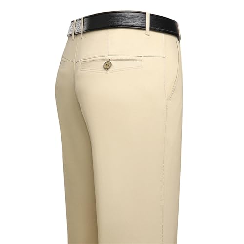 Pantalon costume soie glacée homme crème t39 fluide