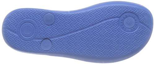FitFlop Kids' Iqushion Kids Junior Ergonomic Flip-Flops Rocket Blue 12