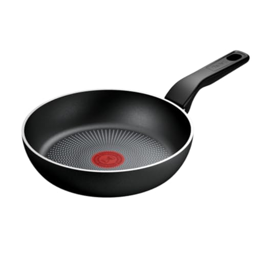 Tefal Sartén Recycled On 24 cm - Sartén revestimiento antiadherente, rendimiento duradero, aluminio 100% reciclado, Thermo-Signal, Inducción avanzada, sin PFOA, fabricada en Francia, C29704